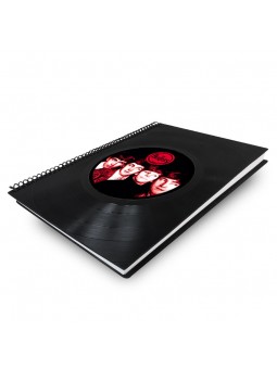 Cuaderno de disco de vinilo...