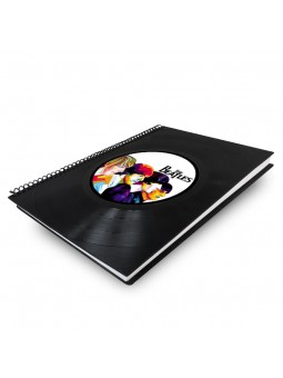 Cuaderno de disco de vinilo...