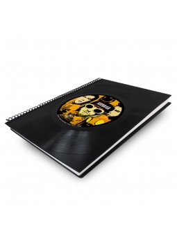 Cuaderno de disco de vinilo...