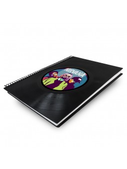 Cuaderno de disco de vinilo...