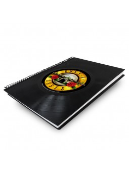 Cuaderno de disco de vinilo...