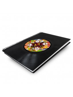 Cuaderno de disco de vinilo...