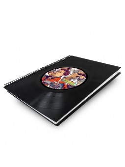 Cuaderno de disco de vinilo...