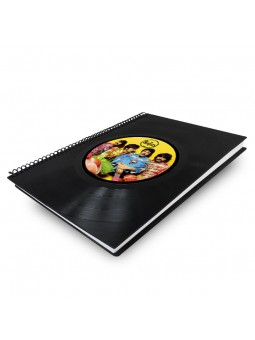 Cuaderno de disco de vinilo...